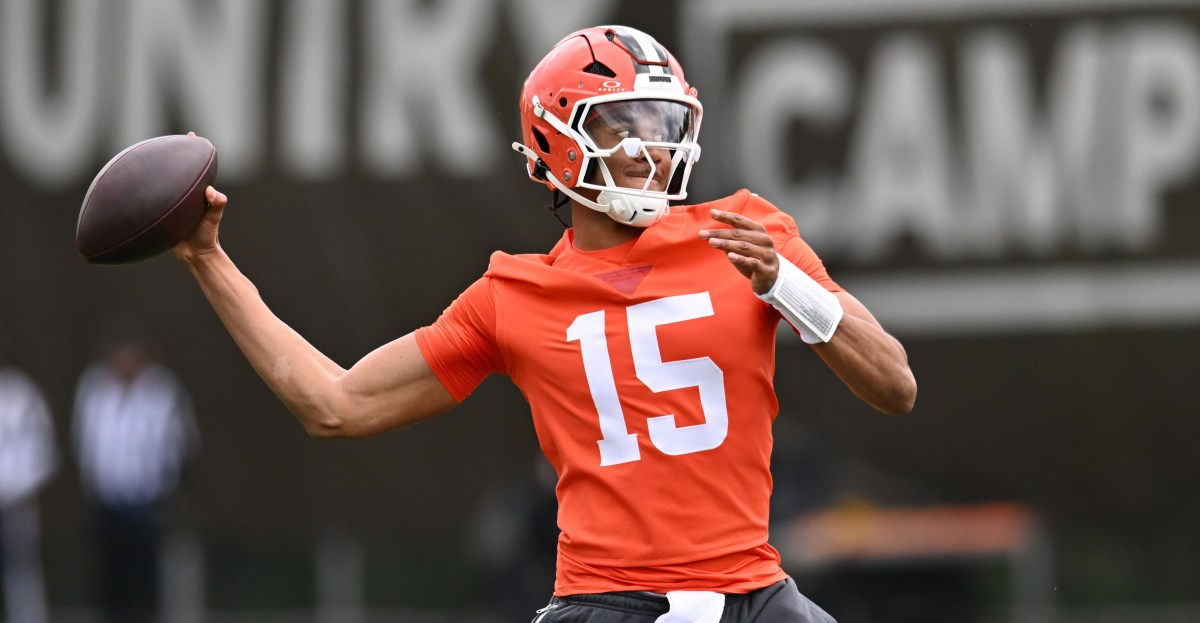 Browns rookie QB Taylen Green be a hidden gem in a full QB room