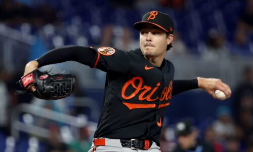 Cade Povich exits start vs. Marlins with left forearm discomfort