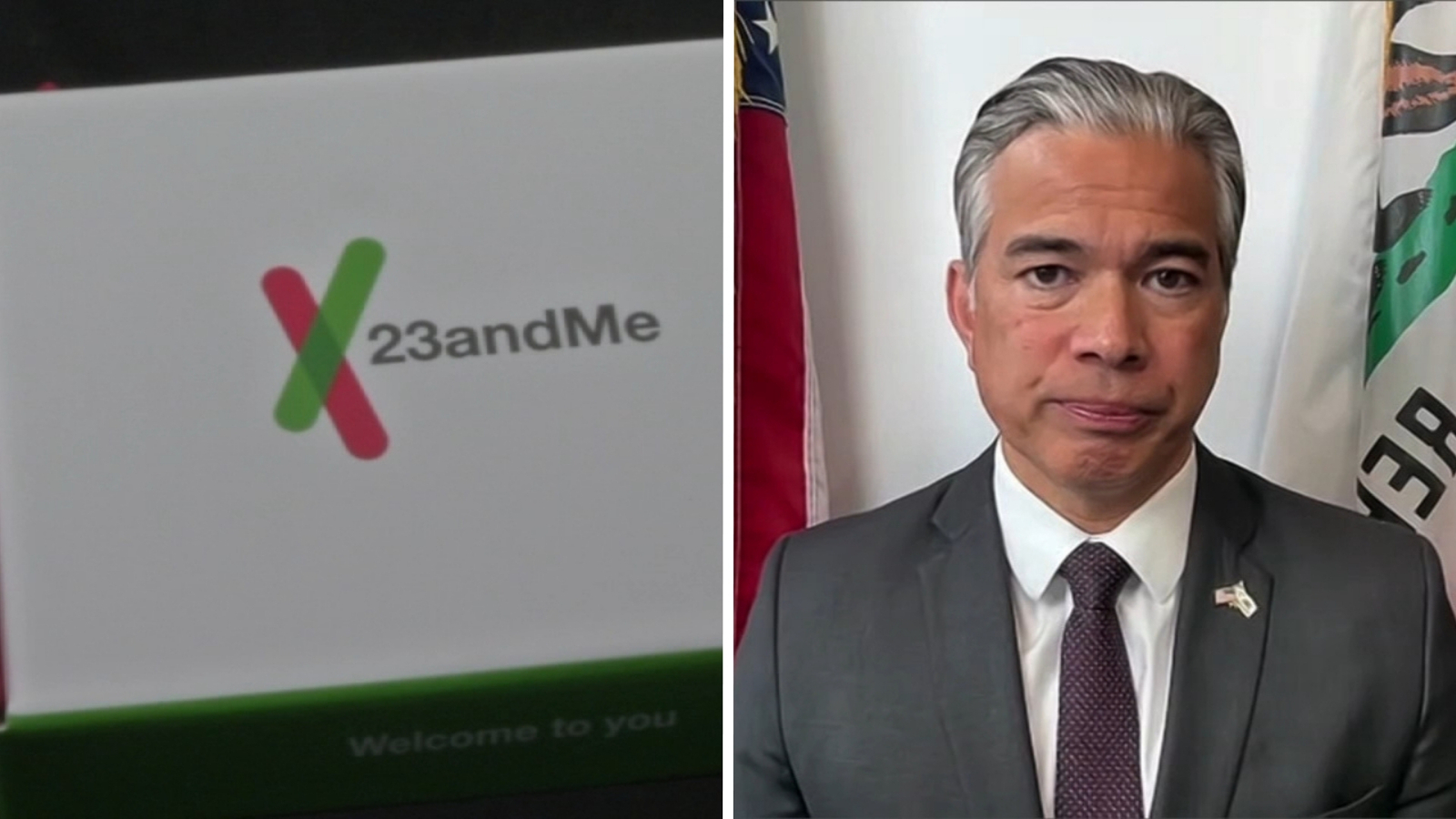 California AG Rob Bonta sues Bay Area genetic testing company 23andMe, alleging it failed to protect user data in 2023 breach