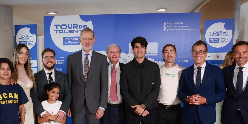 Carlos Alcaraz Gets Honest About Missing Roland Garros During Surprise Appearance with King Felipe