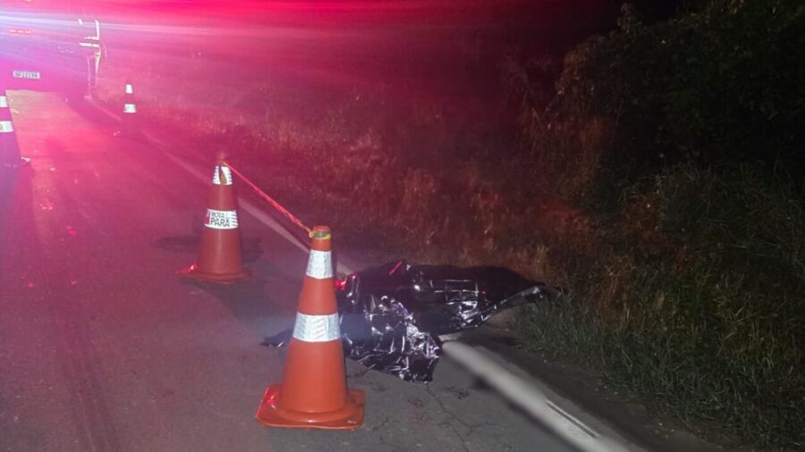 Ciclista morre atropelado por picape na PA 150 em Tailândia