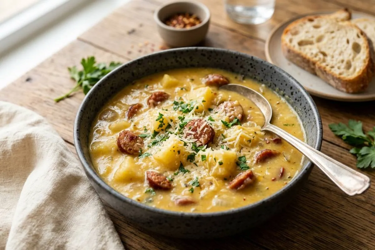 Como fazer sopa de mandioca na pressão? Chef revela segredo para cremosidade perfeita