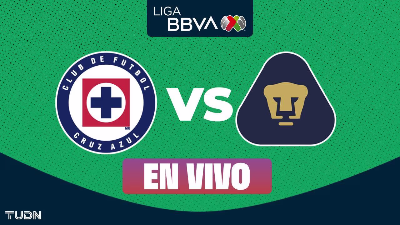 Cruz Azul vs. Pumas EN VIVO Final Ida Liga MX: minuto a minuto del partido | TUDN Liga MX