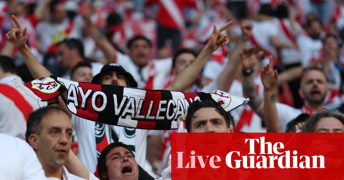 Crystal Palace v Rayo Vallecano: Conference League final – live | Conference League