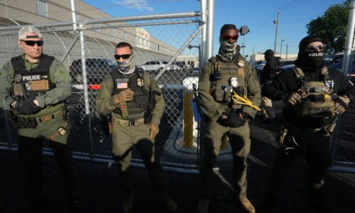 DHS blames funding lapse for shutdown of internal detention oversight : NPR