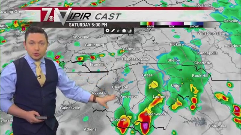 Daily scattered showers and storms to continue