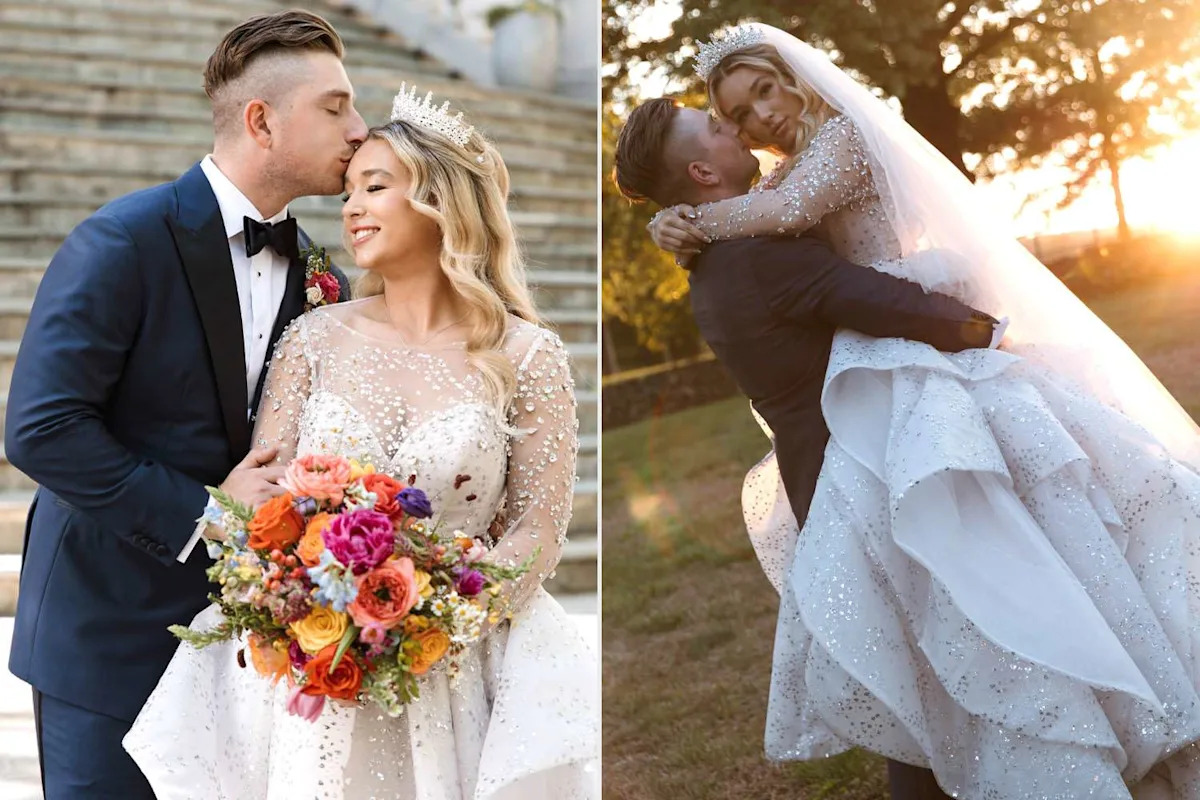 Designer Hayley Paige Reveals All the Details on Baylen Dupree’s Dramatic Wedding Dress (Exclusive)