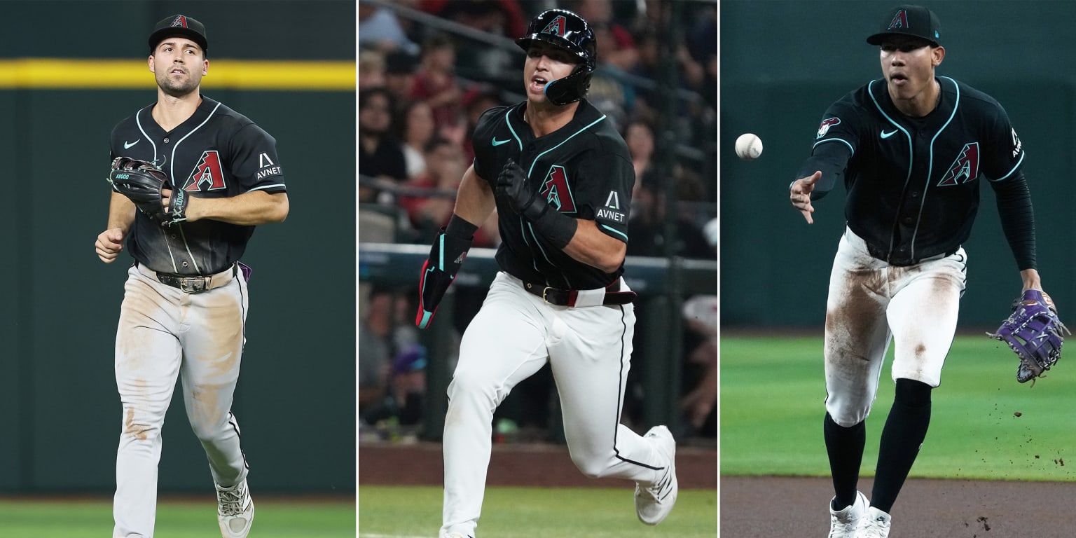 Diamondbacks deploy lineup with three rookies