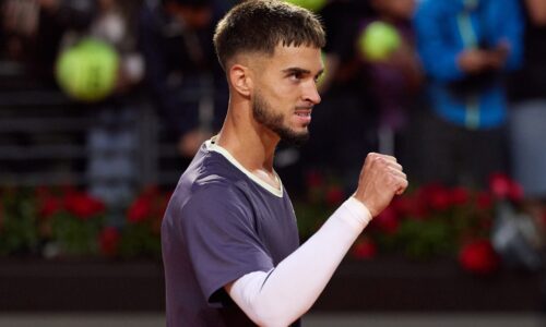 Dino Prizmic reveals his ranking goal for this year after beating Novak Djokovic and Ugo Humbert in Rome