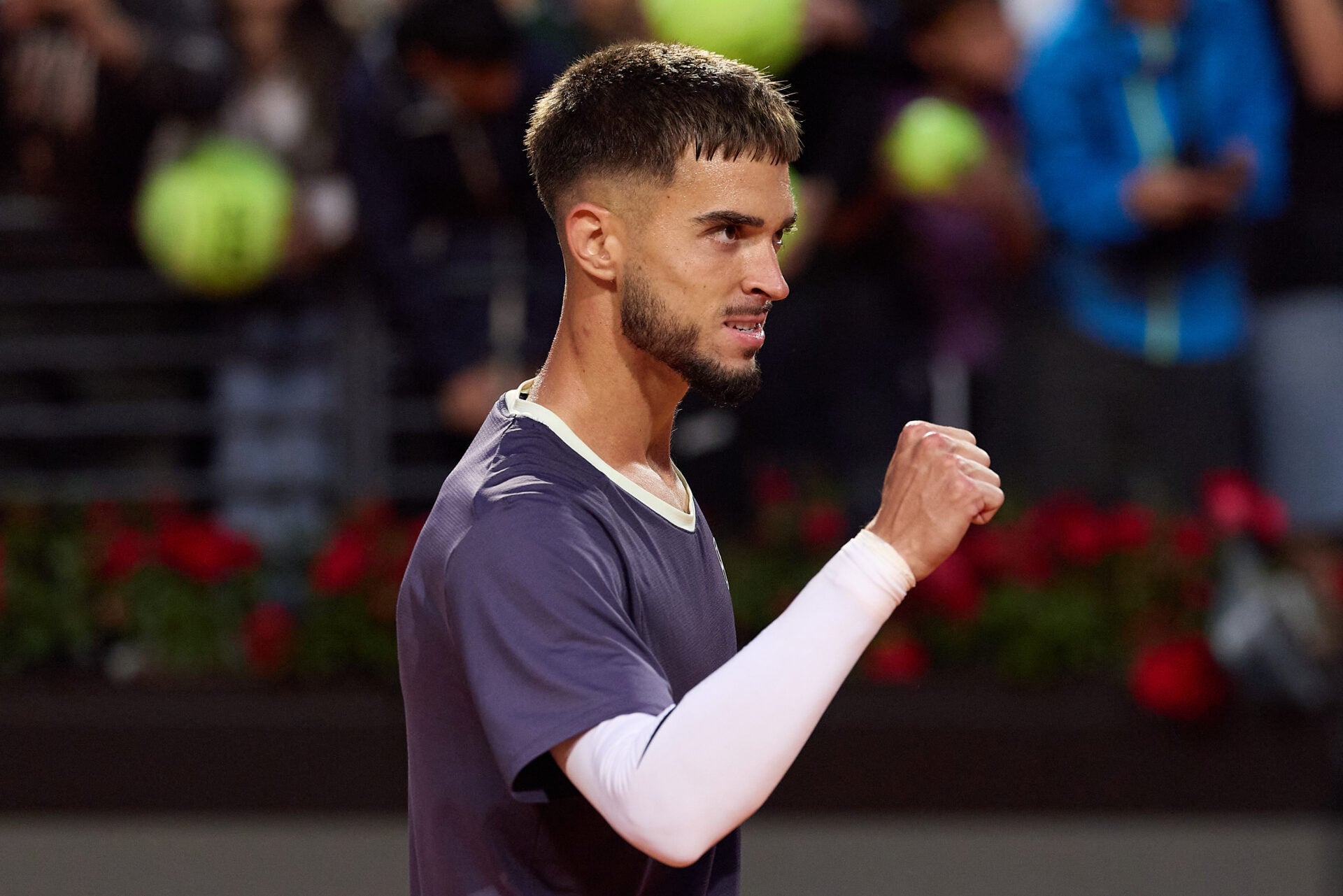 Dino Prizmic reveals his ranking goal for this year after beating Novak Djokovic and Ugo Humbert in Rome