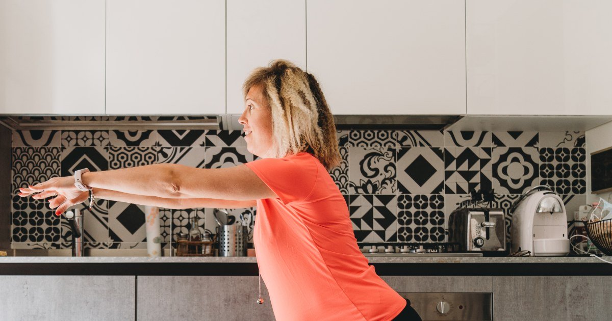Do This 1 Exercise While Making Coffee to Boost Strength and Mood