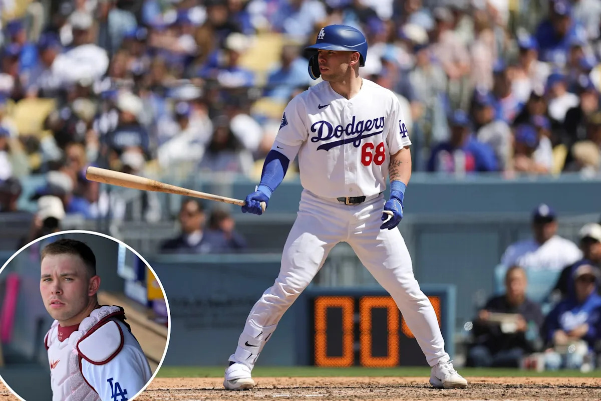 Dodgers’ Dalton Rushing’s three-word embarrassment after ABS challenge