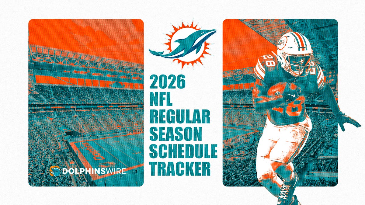 Dolphins 2026 schedule release: Leaks, time, opponents