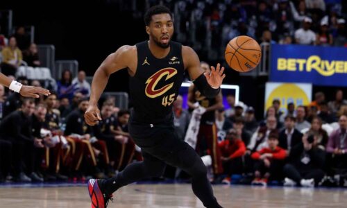 Donovan Mitchell nearly injures Tobias Harris with devastating move