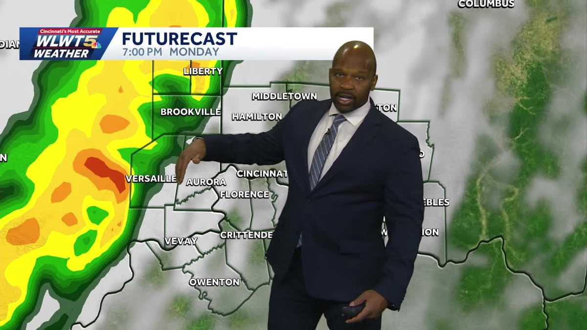 Downpours And Storms Threaten Cincinnati