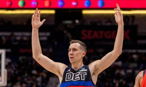 Duncan Robinson Receives NBA Award Before Pistons-Cavaliers Game 2