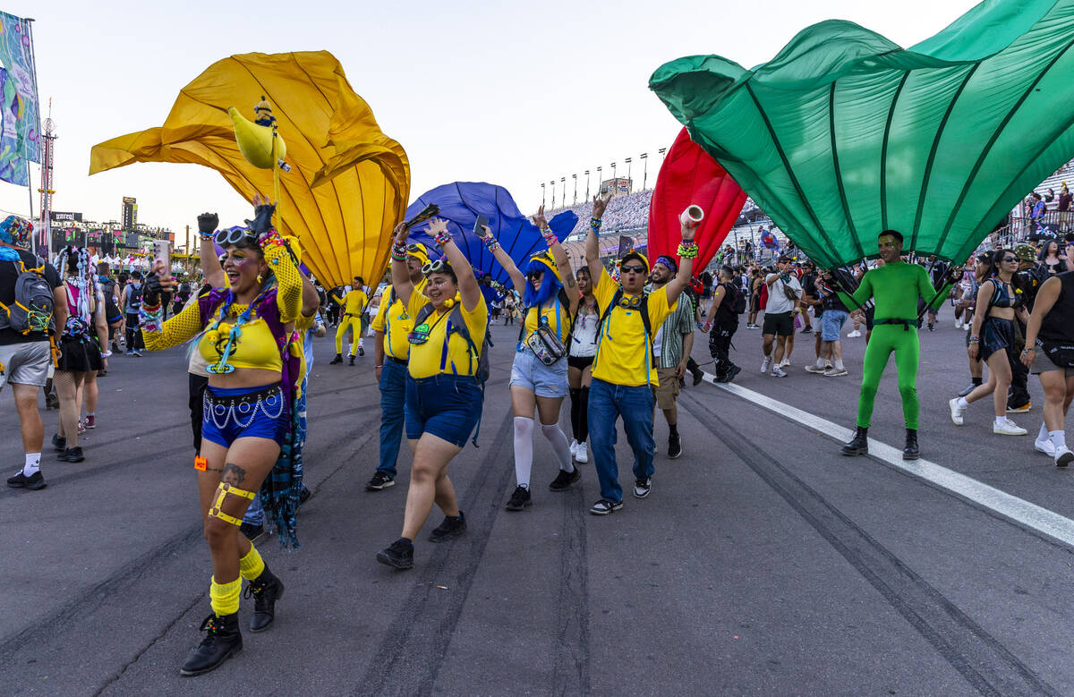 EDC is flashy, loud, punishing — and part of Vegas history