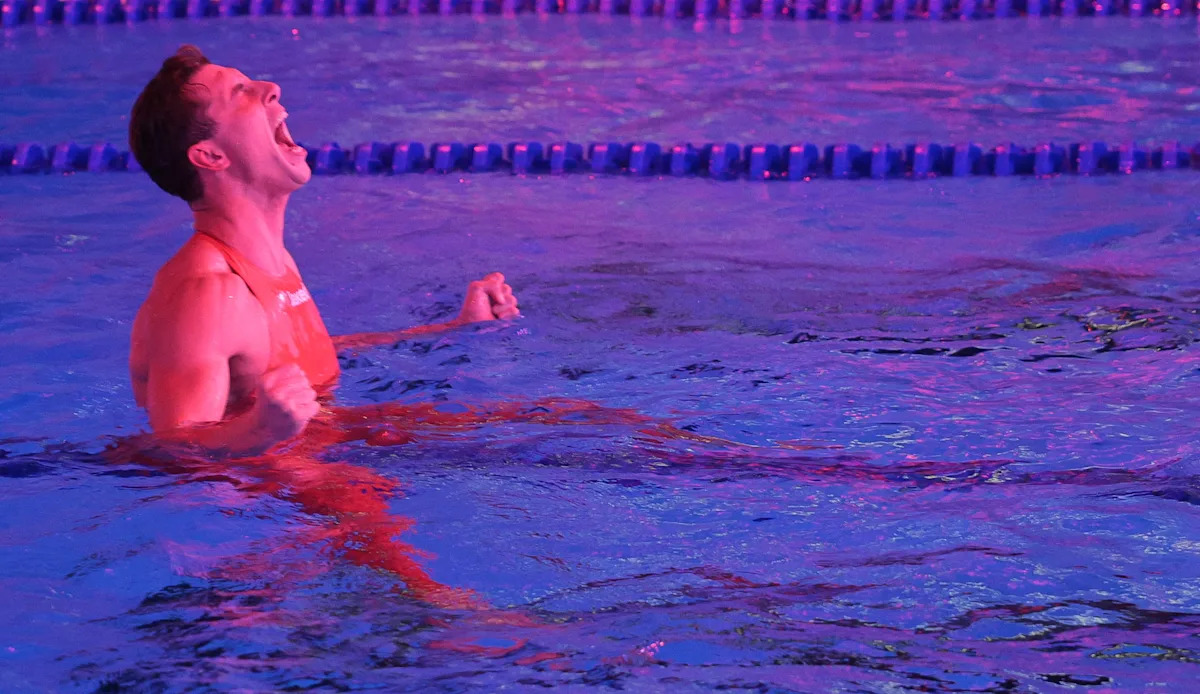 Enhanced Games results: Swimmer Kristian Gkolomeev breaks world record in final event, $1M bonus; Fred Kerley falls short