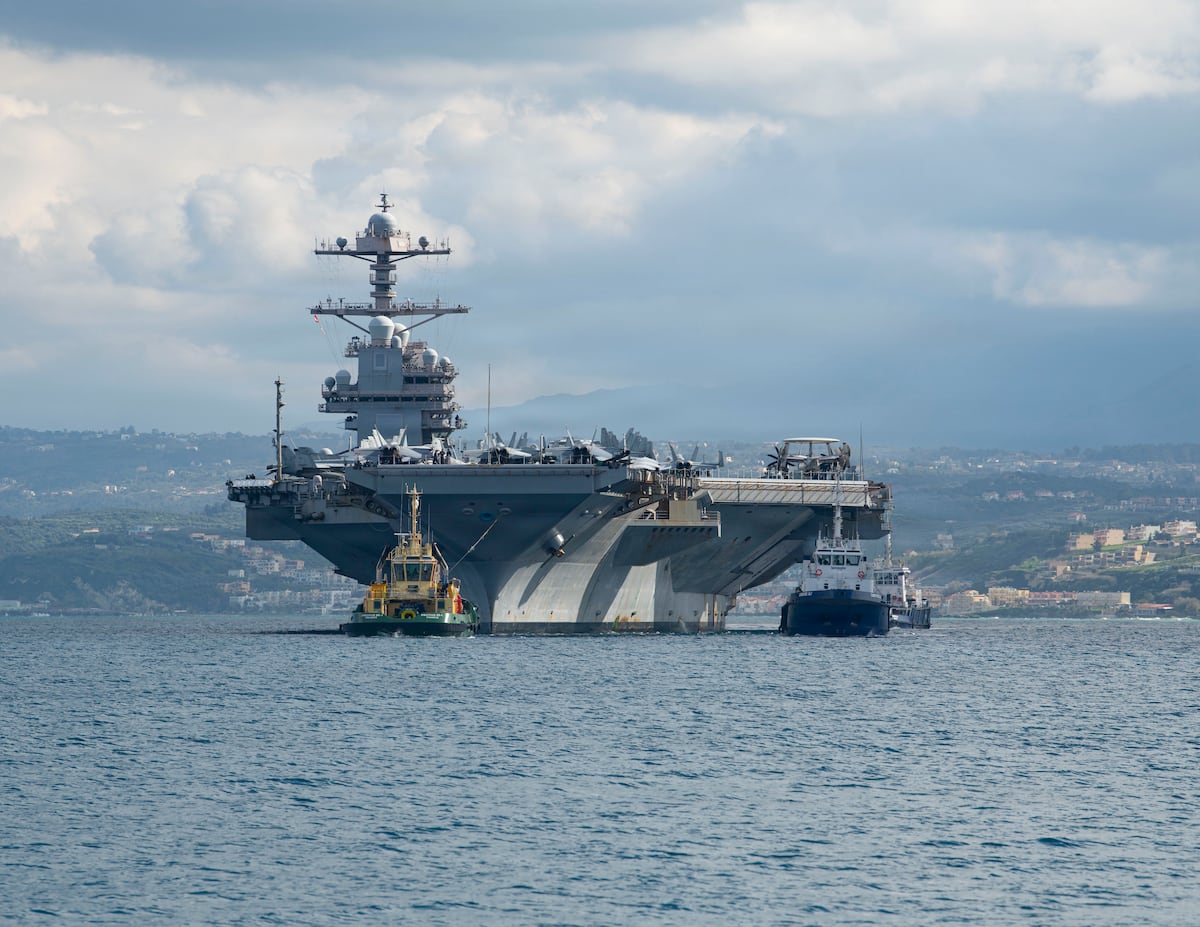 Epic Fury has Navy rethinking carrier deployment tempo