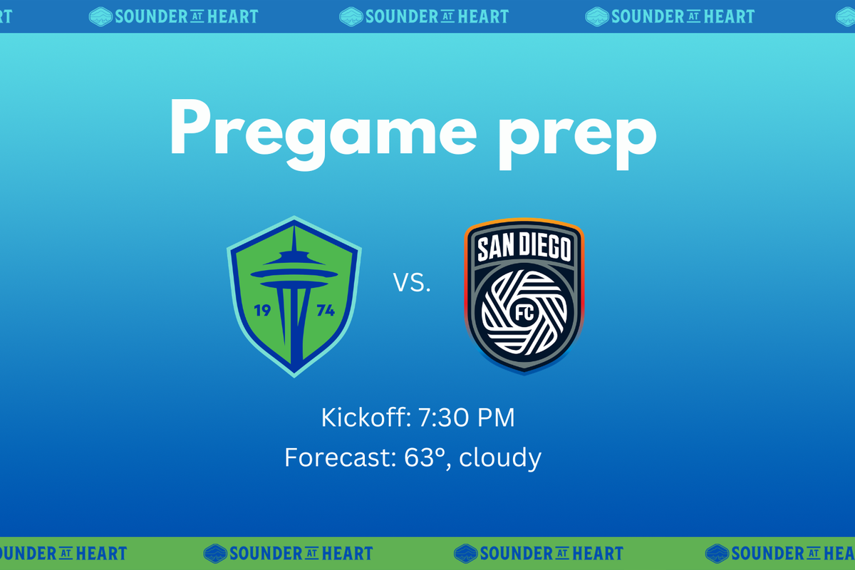 Everything you need to know about Sounders-San Diego FC