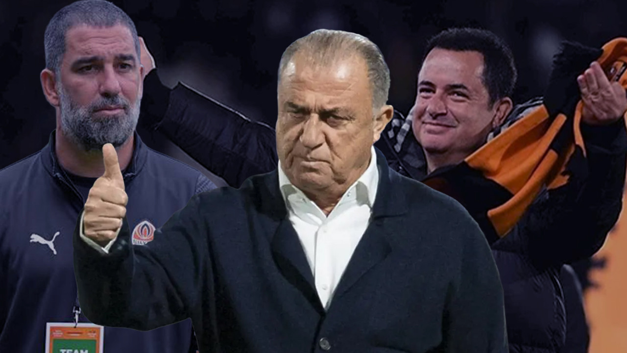 Fatih Terim Arda Turan’dan sonra Acun Ilıcalı’yı da yalnız bırakmadı
