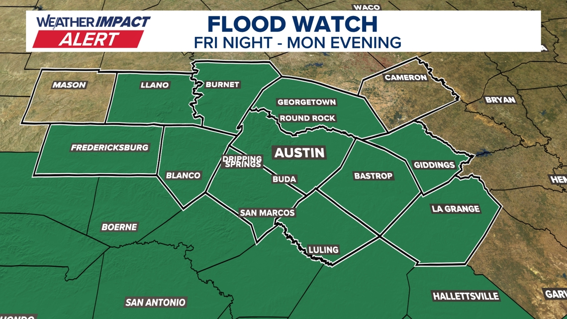 Flood Watch cancelled for Memorial Day weekend