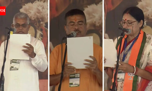 From Dilip Ghosh to Agnimitra Paul – What BJP’s first West Bengal cabinet looks like | India News