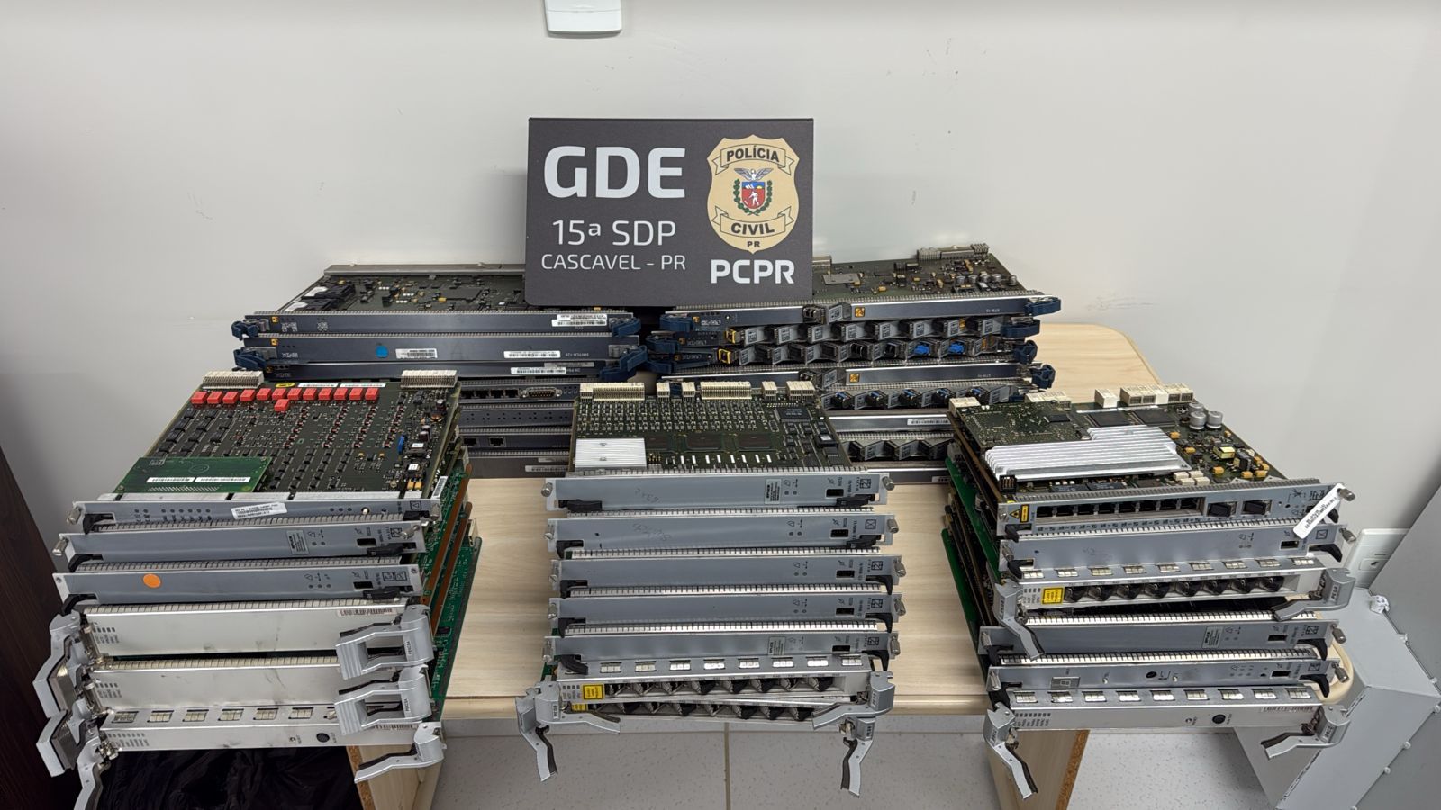 Furto de equipamentos gerou prejuízo de cerca de R$ 90 mil para empresa de telecomunicações