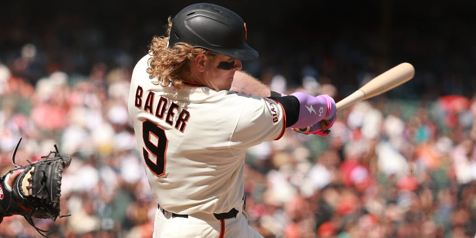 Giants activate Harrison Bader off injured list