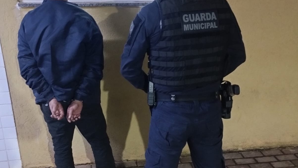 Guarda Municipal cumpre mandado de prisão contra homem com histórico de furto, roubo e tráfico
