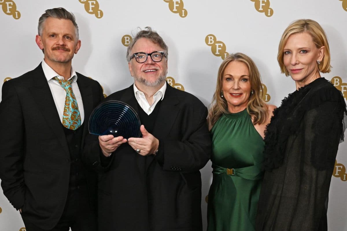 Guillermo del Toro recibe máximo reconocimiento del Instituto Británico de Cine