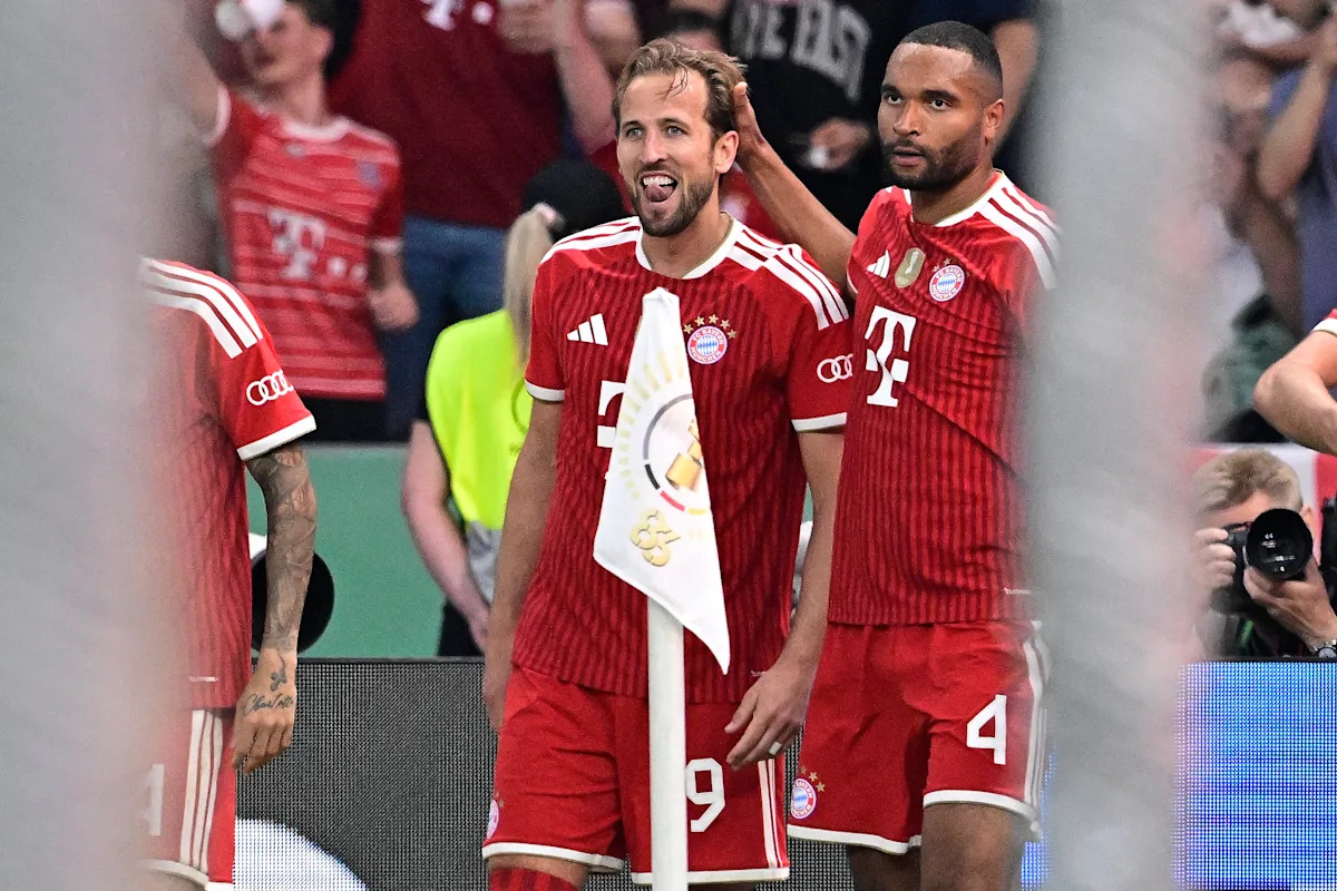 Harry Kane matches iconic 26-year feat in DFB Pokal final 🇩🇪