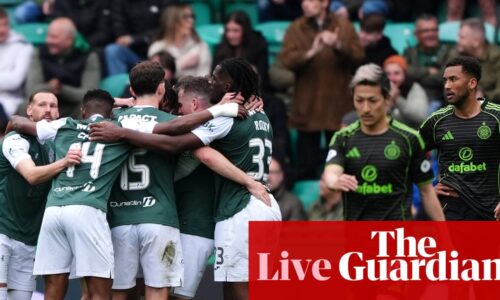 Hibernian v Celtic, Manchester United v Liverpool build-up and more – football live | Women’s Super League