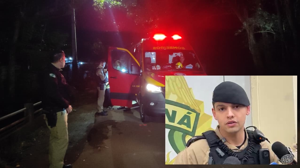 Homem é agredido com pedaço de pau durante discussão em Cascavel; suspeita de tentativa de assalto não é confirmada
