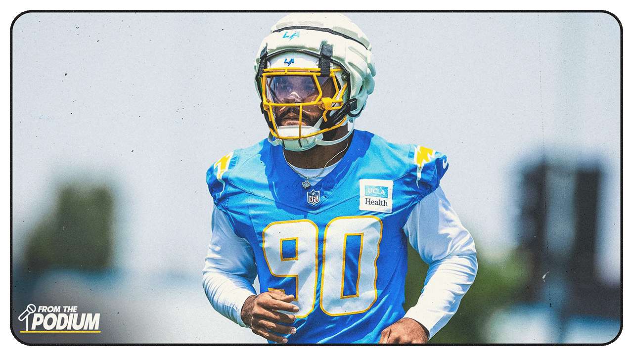 How Chargers 1st-Round Pick Akheem Mesidor Was Already Prepared for Day 1 of Rookie Minicamp