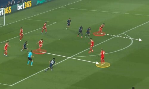 How Harry Kane and Desire Doue’s positioning propelled PSG-Bayern into a Champions League classic