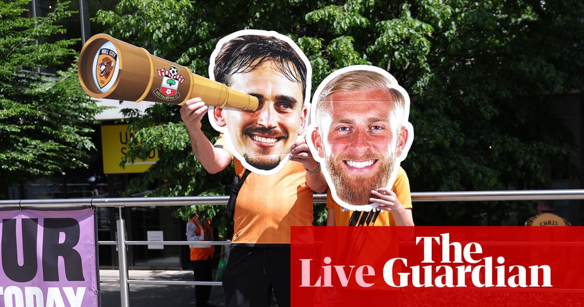 Hull City v Middlesbrough: Championship playoff final – live | Championship