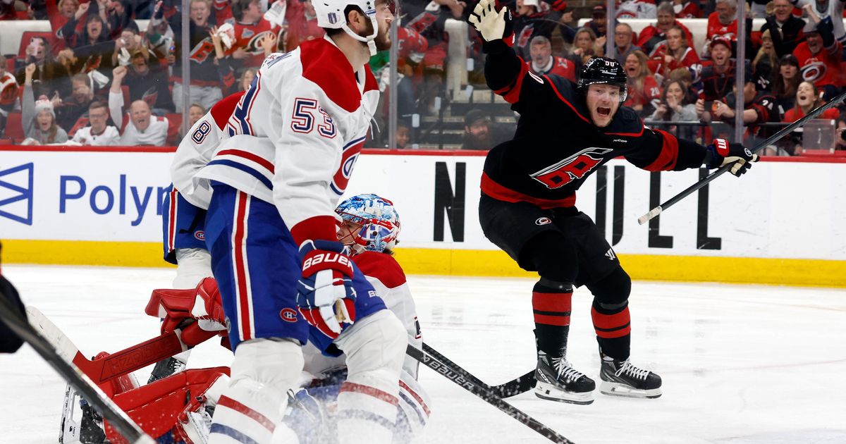 Hurricanes, Canadiens take 1-1 series in the Eastern Conference Final to Canada for Monday’s Game 3 :: WRAL.com
