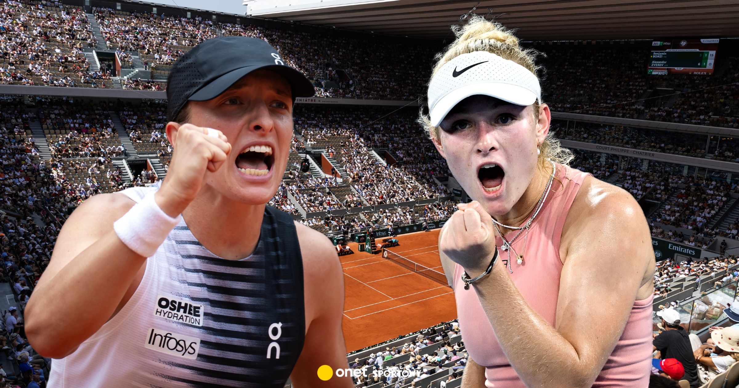 Iga Świątek — Emerson Jones w Roland Garros! Relacja i wynik live