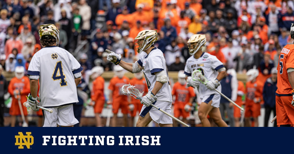 Irish Dominate Syracuse To Advance To National Championship – Notre Dame Fighting Irish – Official Athletics Website