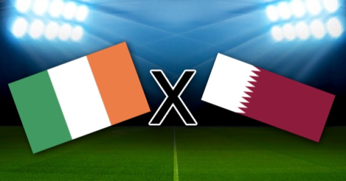 Irlanda x Catar em amistoso de preparação para a Copa: onde assistir ao vivo, horário e escalação