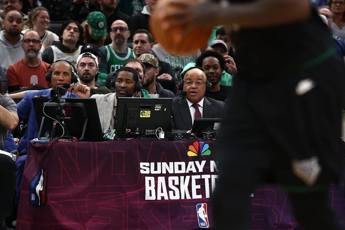 Jamal Crawford has to tone down his excitement while calling games for NBC