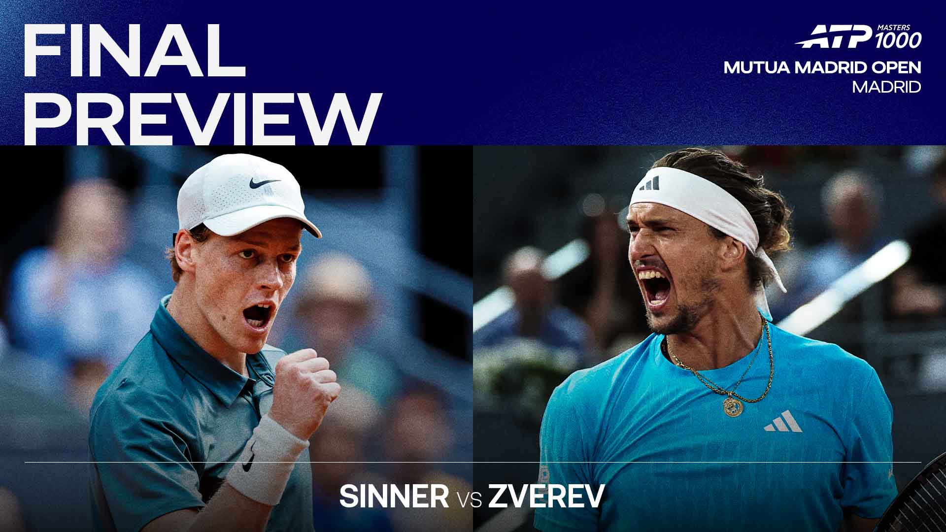 Jannik Sinner eyes history as Alexander Zverev awaits in Madrid final | ATP Tour