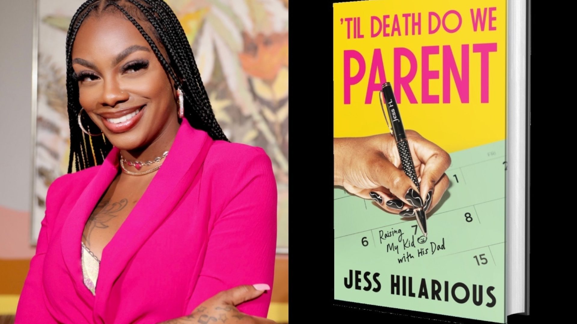 Jess Hilarious Enters Her Author Era With Debut Book: 'Til Death Do We Parent