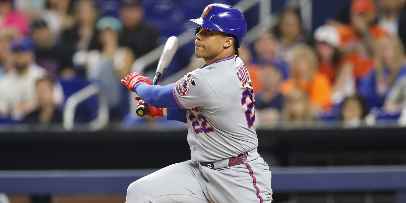 Juan Soto scratched from Mets’ lineup vs. Marlins