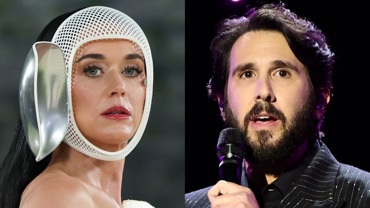 Katy Perry reacts to Josh Groban engagement with emotional video