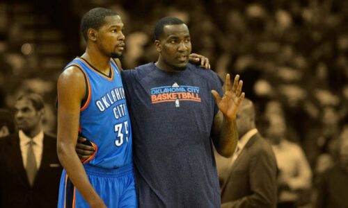 Kendrick Perkins claims he beat Kevin Durant 1-on-1: “It’s real talk”