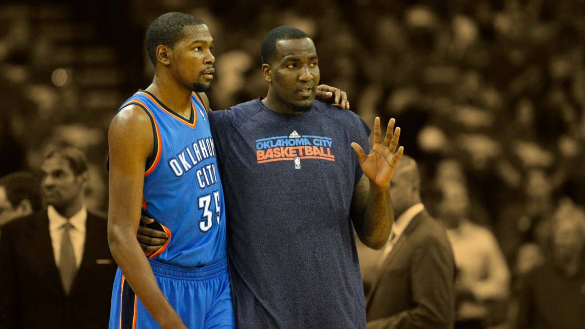 Kendrick Perkins claims he beat Kevin Durant 1-on-1: “It’s real talk”