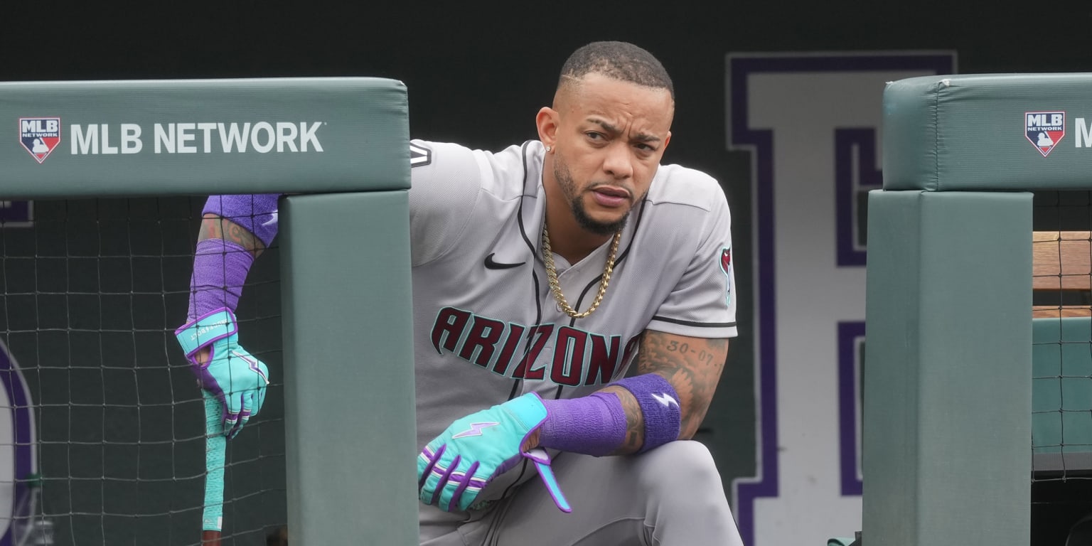 Ketel Marte out of lineup for series finale vs. Rockies