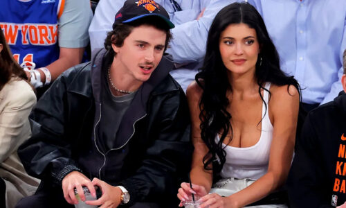 Knicks superfan Timothée Chalamet’s giddy reaction to Kylie Jenner’s Game 2 arrival is the best thing you’ll see today